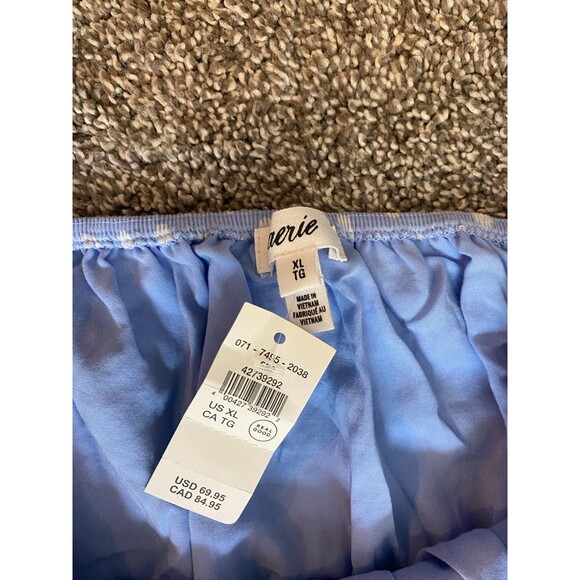 Aerie Blue Polka Dot Smocked Maxi Dress – XL NWT - Picture 4 of 8